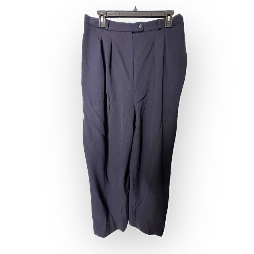 Cortland Collection dark blue Pants Size 16 100% wool